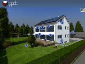 Virtuelles Haus